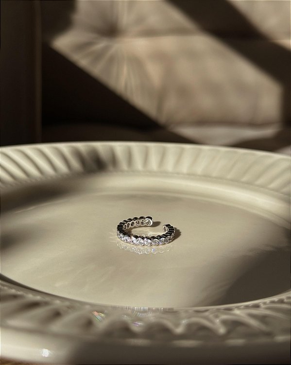 Anel Ajustavel Zirconia