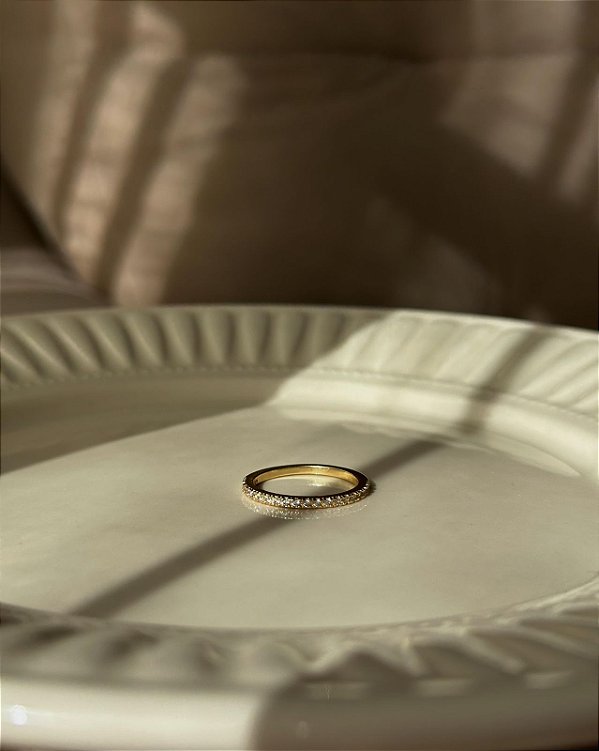 Anel Aparador Dourado