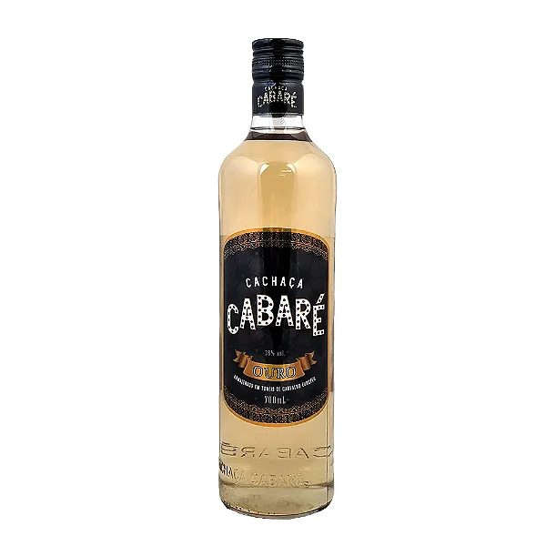 Cachaça Cabaré Ouro 700ml