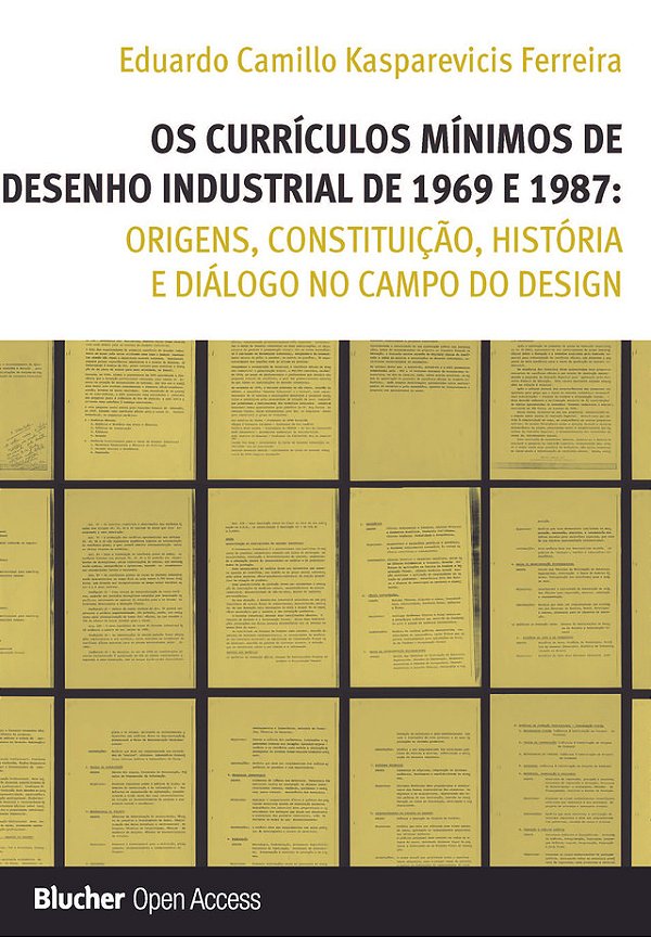 Os currículos mínimos de desenho industrial de 1969 e 1987