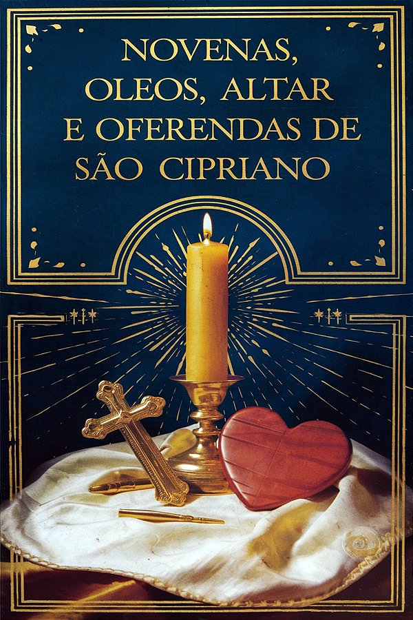 Novenas, Óleos, Altar e Oferendas de São Cipriano