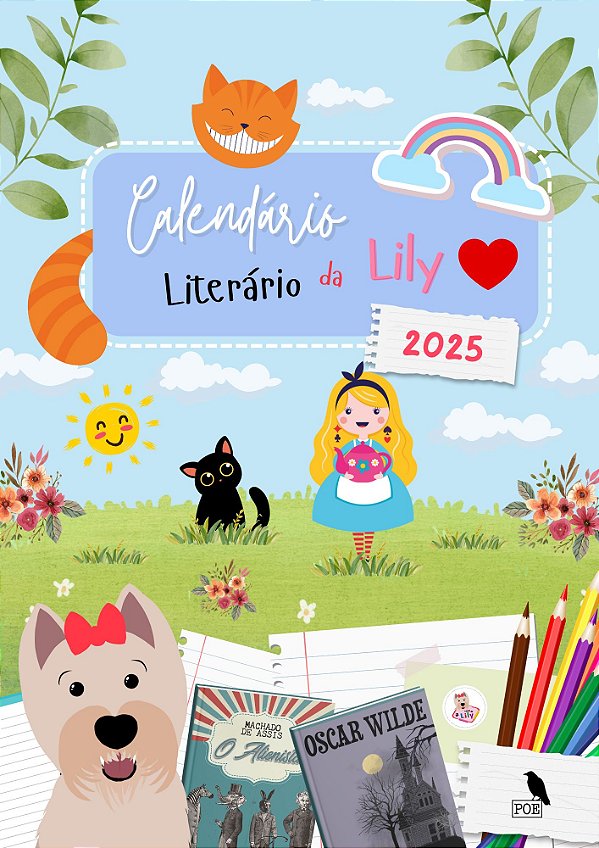Calendário Literário da Lily 2025