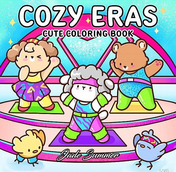 COZY ERAS - CUTE COLORING BOOK