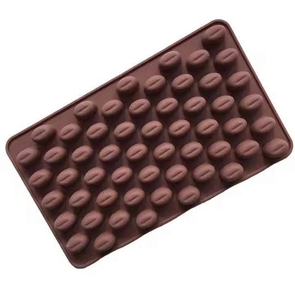 Molde Silicone Chocolate Bombom 55 Graos Cafe 18.5cm Fondant