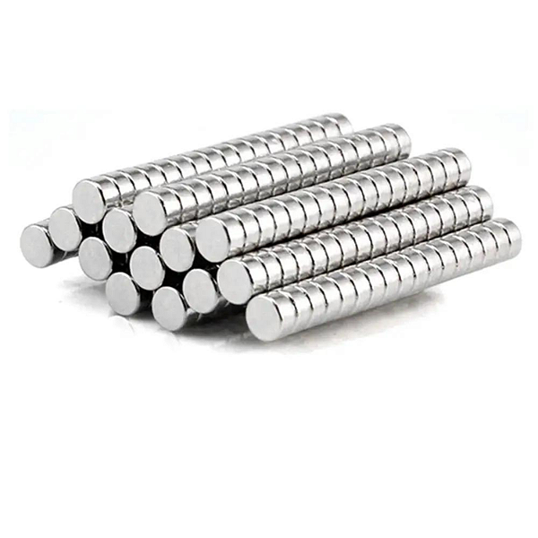 KIT 50 ÍMÃS IMAS NEODIMIO REDONDO 4X2MM FORTE N35