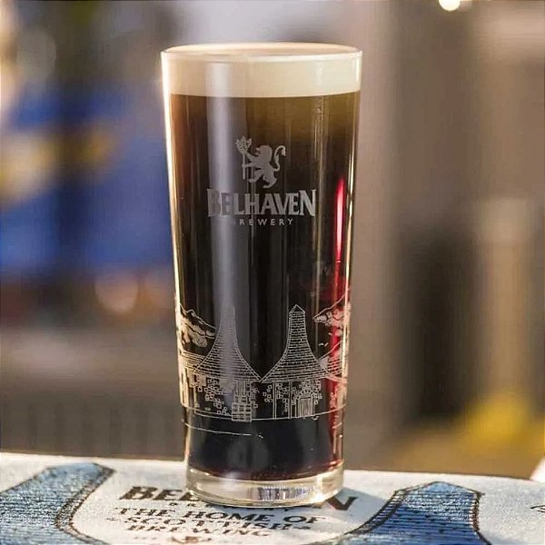 Copo de Cerveja Belhaven Brewery, Pint 568ml