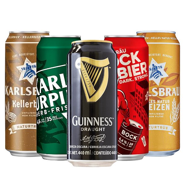 Combo Masters Collection, 5 cervejas especiais