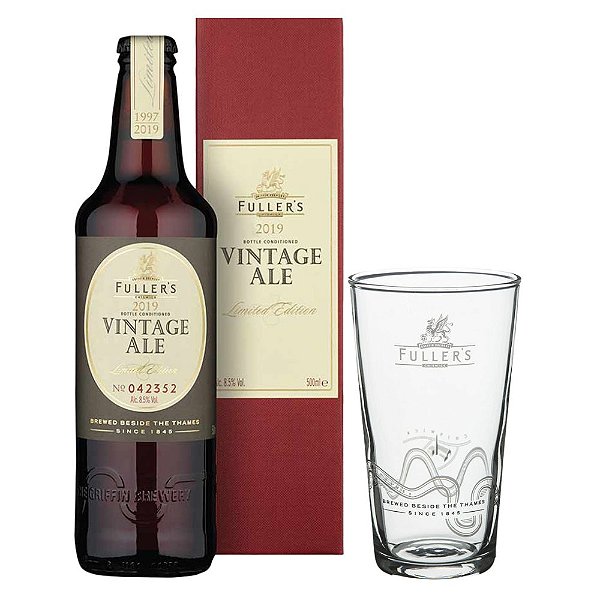 Kit Cerveja Fuller's Vintage Ale 2019 + Copo