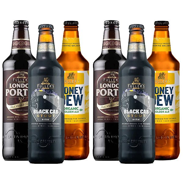 Combo Fuller's, 6 Cervejas 500ml