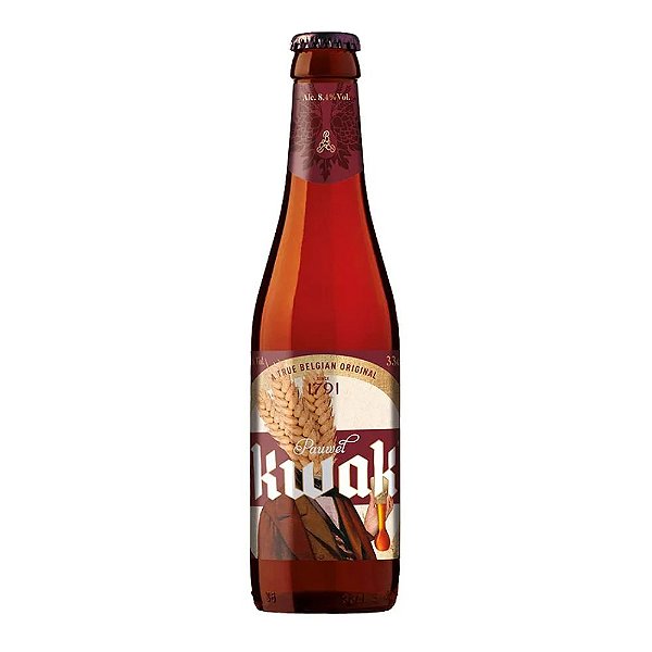 Cerveja Pauwel Kwak garrafa 330ml