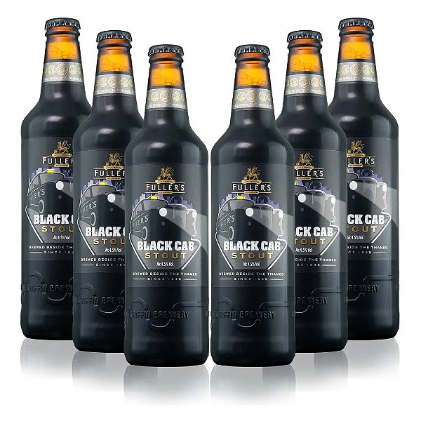 Pack Fuller's Black Cab, 6 Cervejas 500ml