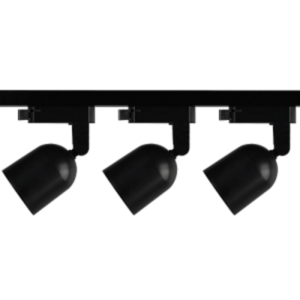 KIT TRILHO ELEGANCE PRETO 6500K (LUZ BRANCA)