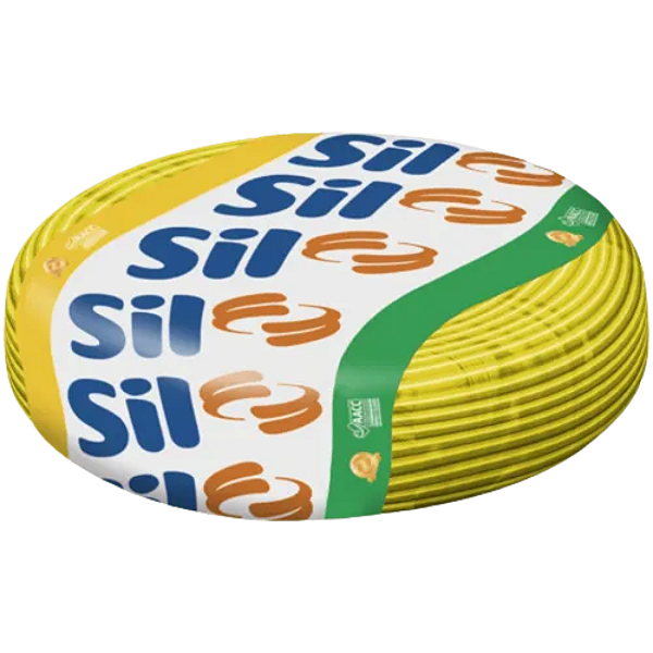 CABO FLEXSIL 750 V 6,00 AMARELO 100 METROS