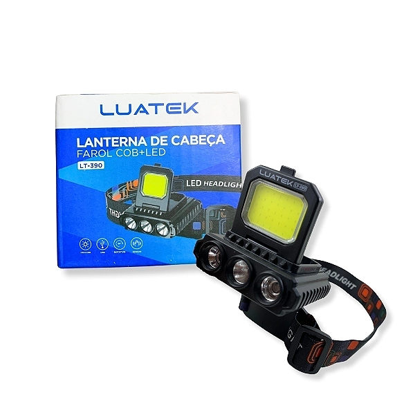 LANTERNA DE LED PARA CABECA LUATEK - LT-390