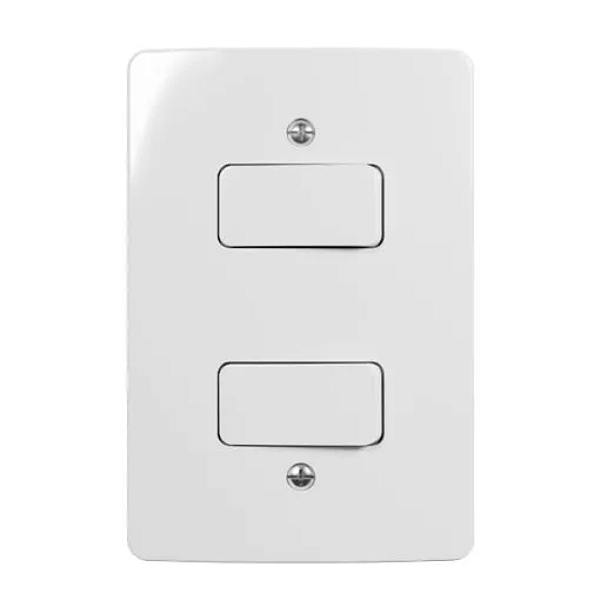 CONJ 2 INT PARAL  6A-250V 4X2 BR RENOVA MARGIRIUS 21374