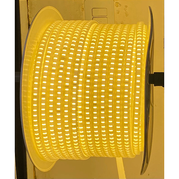 FITA DE LED 2835-120L/M 14,4W/M  8MM 1M 220V AMARELA  30457