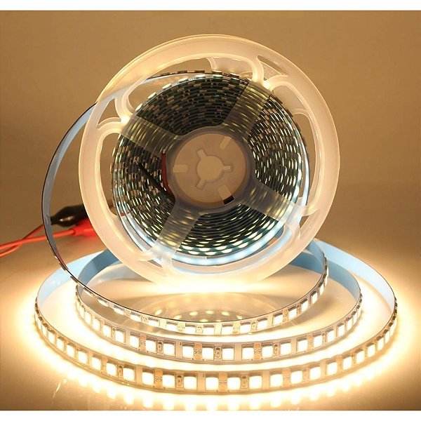 FITA DE LED 120LED 12V 2700K 8MM IP20 IR80 16W/M 1600LM 3METROS 40690