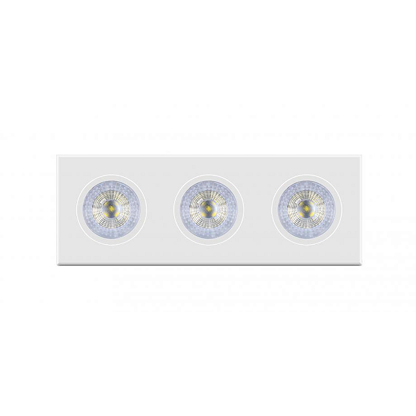 LUM LED ECOSPOT 3XMR16 15W 6500K TRIPLA ELGIN