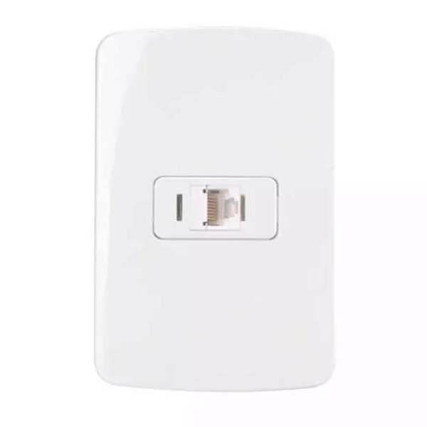 CONJ TOMADA INFORMATICA RJ45 CAT5E 4X2 BR B3,MARGIRIUS 19478