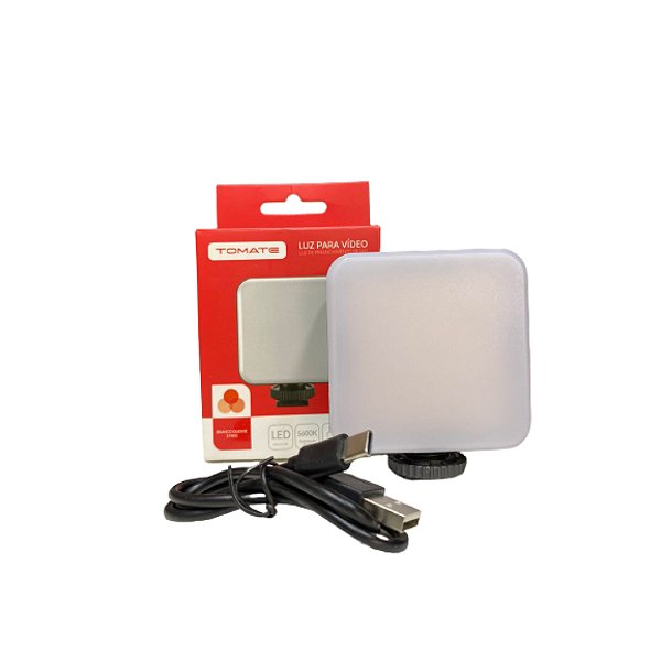 LUMINARIA LED COM SUPORTE PARA TRIPE/CAMERA 7W LUMENS: 600 MLG-105