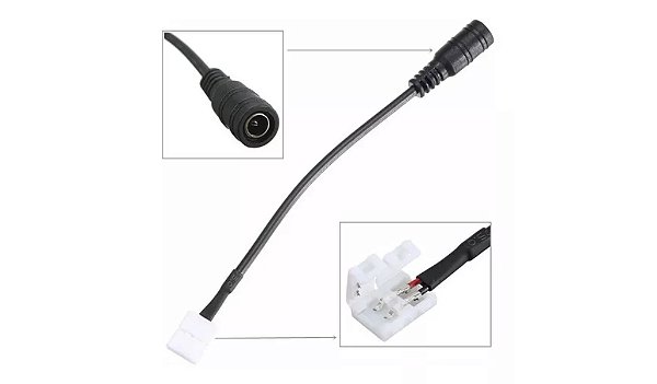 EMENDA P4 PARA FITA LED 5050 10MM 2 VIAS ACLD0002