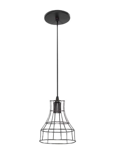 PENDENTE DE TETO LUSTRE ARAMADO TIPO CATEDRAL 30537