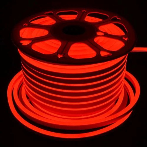 FITA LED NEON 2835 220V 1M VERMELHA