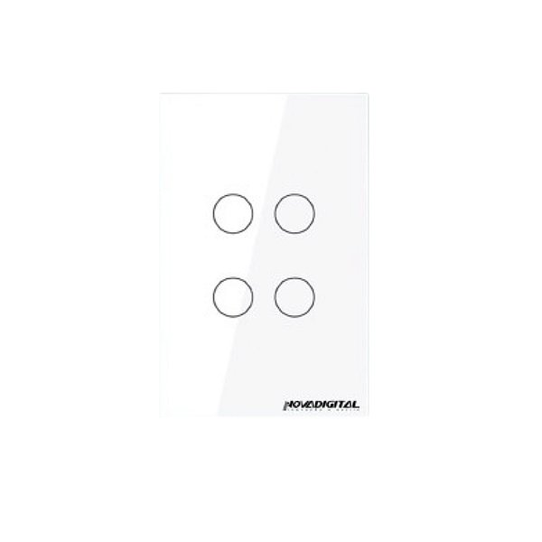 INTERRUPTOR INTELIGENTE LITE- 4 BOTOES BRANCO