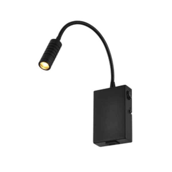 ARANDELA LETTURA 3W 2700K COR-PRETA AVANT