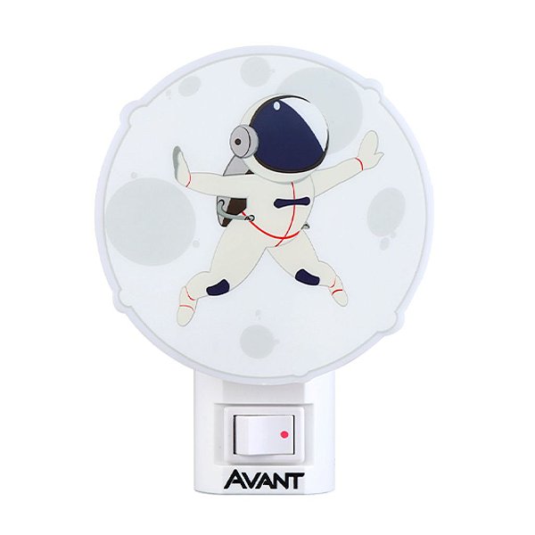 LUZ NOTURNA ASTRONAUTA 3000K 1W BIVOLT
