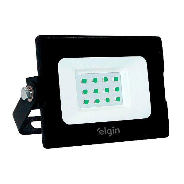PROJETOR LED 10W VERDE ELGIN