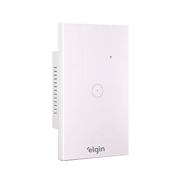 INTERRUPTOR INTELIGENTE WIFI 1 BOTÃO TOUCH ELGIN