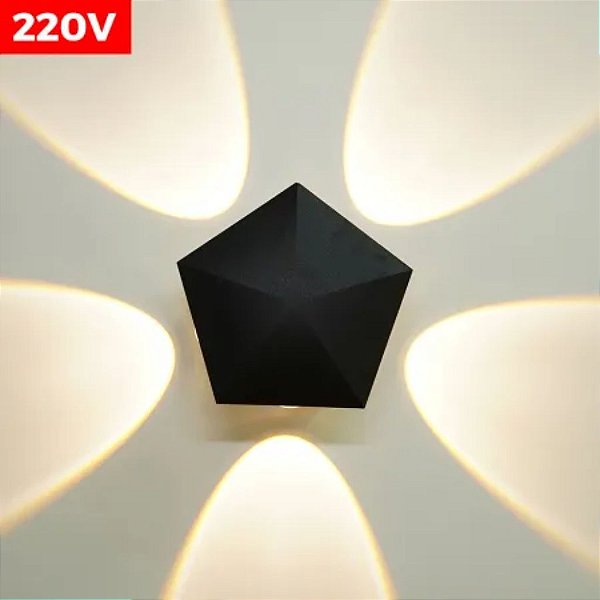 ARANDELA DE LED 5 FOCOSX1W ABS IP45 NE-BH-13