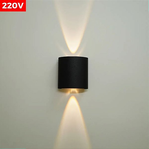ARANDELA  DE LED 2 FOCOSX1W ABS IP 65 NE-BH-06