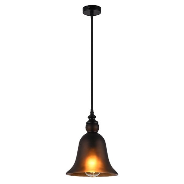 PENDENTE DE VIDRO MARROM E27 NE-9007