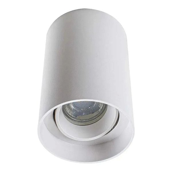 SPOT SOBREPOR MR16 REDONDO COR-BRANCO PVC IP20 LUZ SOLLAR 5448