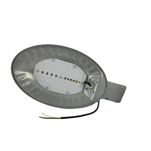 LUMINÁRIA POSTE CARCAÇA DA  ALUMÍNIO MONTADA 60W 30385