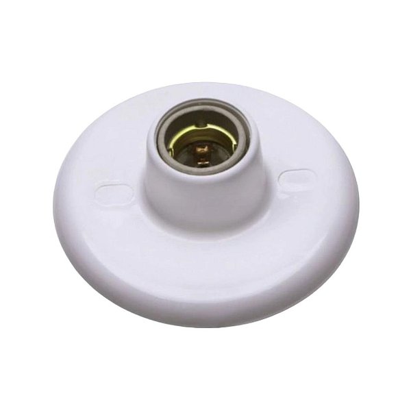 PLAFON DE TETO C/ BOCAL PLÁSTICO SOQUETE E27 BRAVO 0010