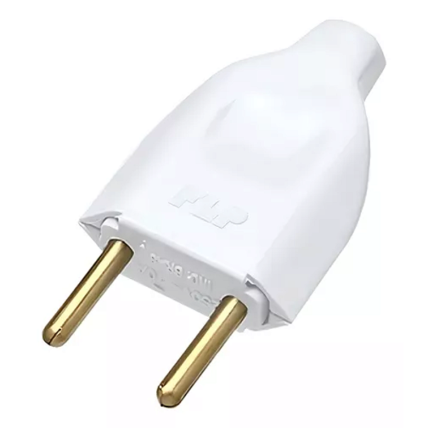 PLUG MACHO 2P BRANCO 53106