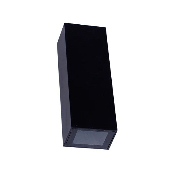 MINI ARANDELA LED SOBREPOR COR-PRETO 3000K IP65 BRAVOLED 30826