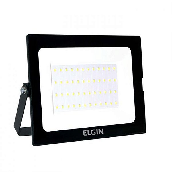 REFLETOR LED 50W 6500K PRETO