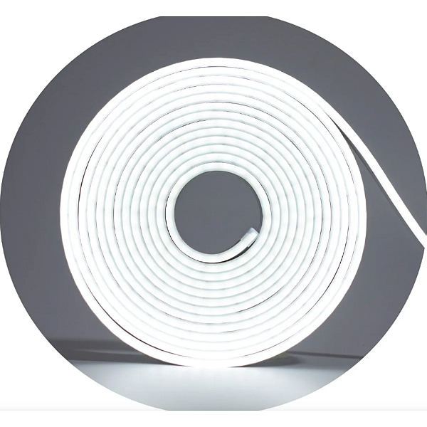 FITA DE LED NEON FLEXIVEL 6*12MM 12V 5M 6000K IP67 /9W/M 900LM/M 31112
