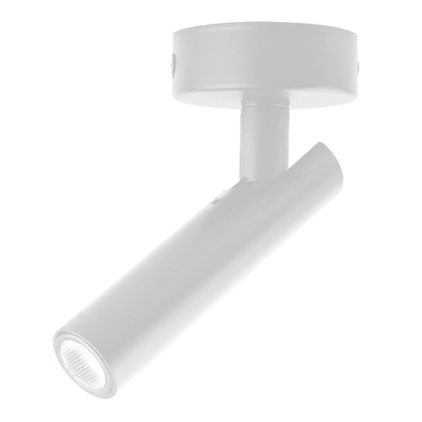 SPOT LED PETIT 2W ALUM RED 140MM SOB BIVOLT 3000K - BRANCO