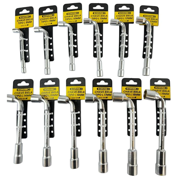 CHAVE BIELA TIPO L BOM-1473 MODELO:1461 8MM