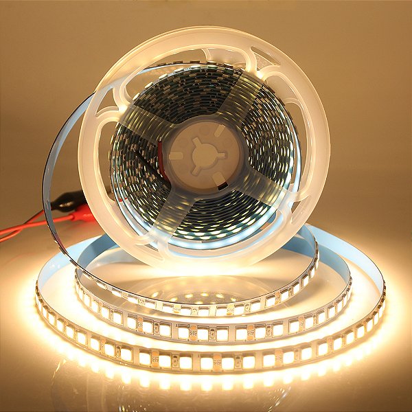 FITA DE LED 120LED 12V 2700K 4MM IP20 3M IR80 12W/M 1000LM 40681