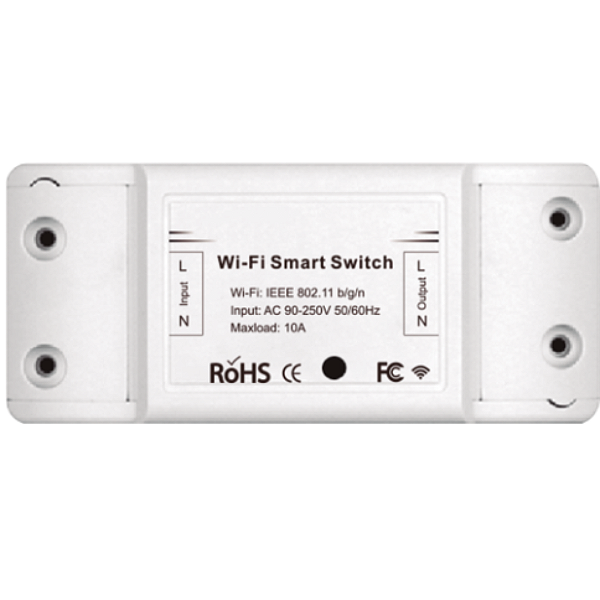 INTERRUPTOR INTELIGENTE WI-FI 1 BOTAO (CIRCUITO) - POTENCIA MAXIMA POR CIRCUITO: 600W WIRELESS: 2.4GHZ -ALPHA-700