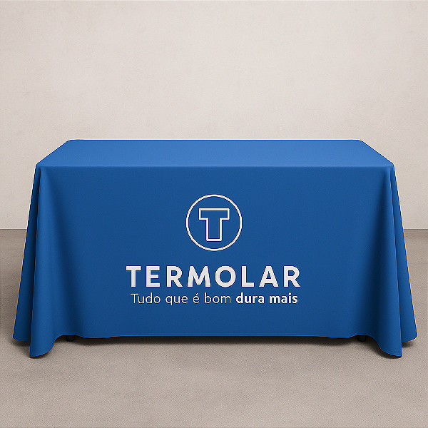 Toalha de Mesa Personalizada em GABARDINE Largura 140cm
