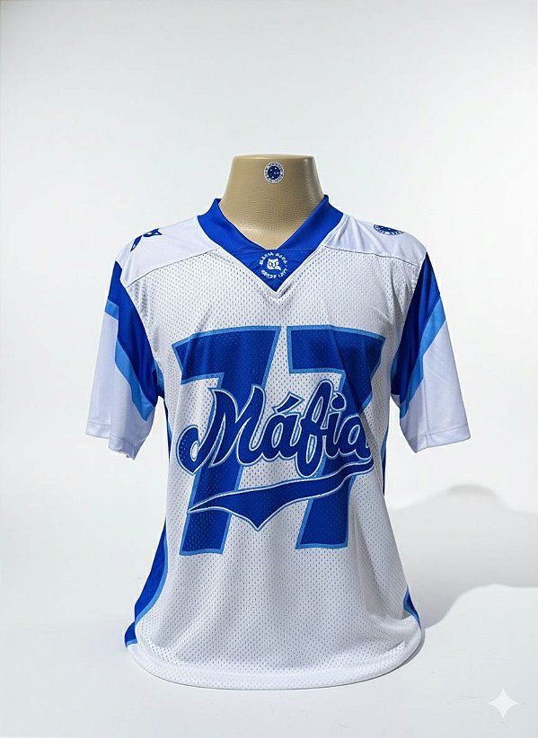 Camisa Futebol Americano Máfia Azul