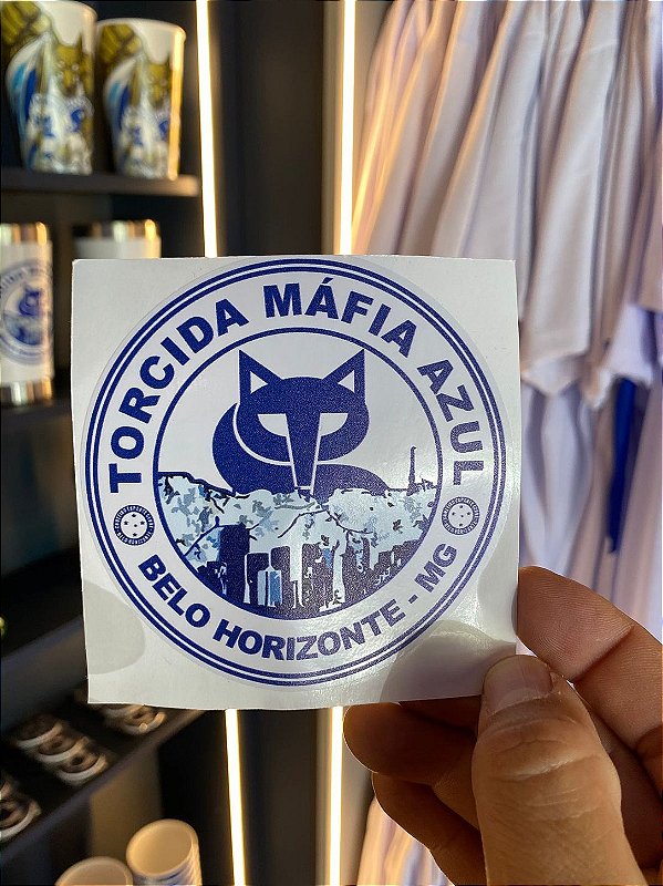 Stickers Torcida Máfia Azul Belo Horizonte