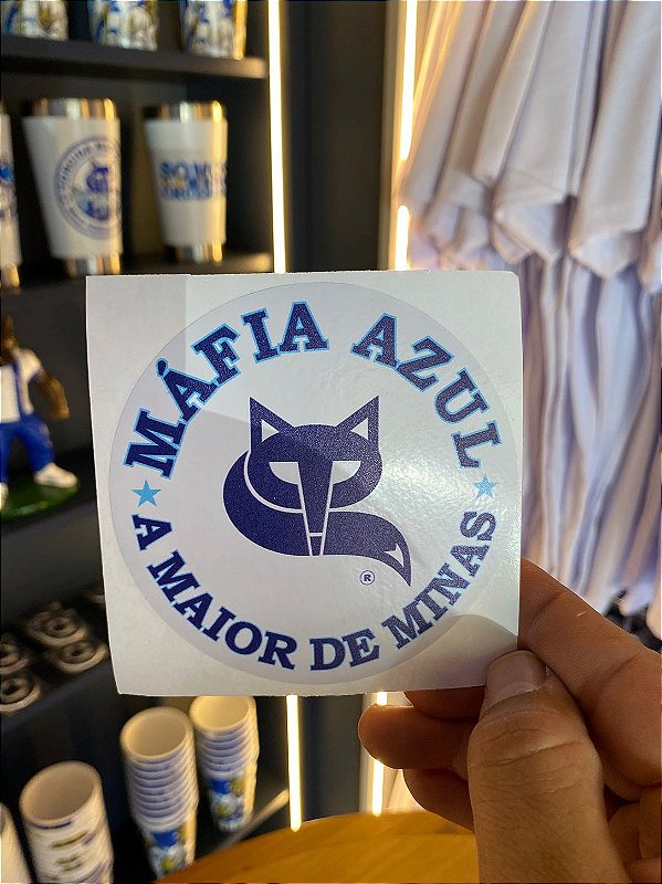 Sticker Máfia Azul A Maior de Minas